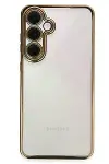 Samsung Galaxy S24 FE Kılıf Razer Lensli Silikon - Gold-1