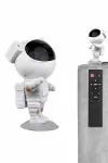Gece Lambası Astronot Bluetooth Hoparlörlü Galaksi Işık Projektörü-7