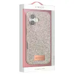 Onegif Apple İphone 17 Bright Simli Kapak - Pembe-4