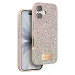 Onegif Apple İphone 17 Bright Simli Kapak - Pembe-1