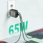 65W Hızlı Şarj Edebilen TYPE C uçlu Şarj Aleti-3