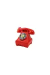 Vintage Ankesörlü Telefon Biblo Reçine 12x7.5 cm-4