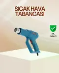 Endüstriyel 2000W Isı Tabancası Plastik Boru Lehim Boya Çıkarma-1