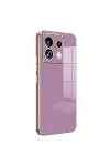 Xiao Red Note 13 Pro 5G Kılıf Volet Silikon - Mor-1