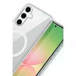 Samsung Galaxy S26 Plus Combo Sert Şeffaf Magsafe Kapak - Şeffaf-2