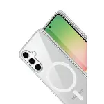 Samsung Galaxy S26 Plus Combo Sert Şeffaf Magsafe Kapak - Şeffaf-3