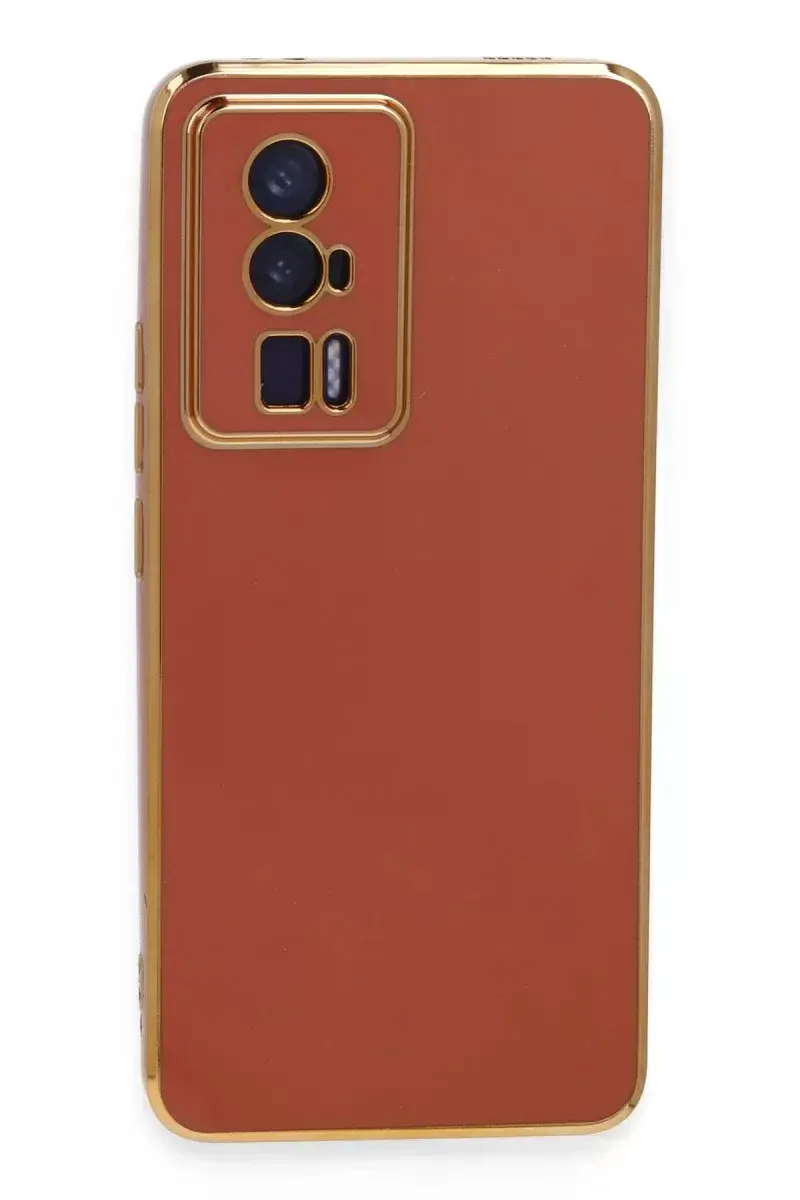 Xiao Poco F5 Pro Kılıf Volet Silikon - Kırmızı