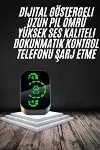 Yeni Nesil Bluetooth Kulaklık Çağrı Cevaplayabilen Dijital Göstergeli Powerbankli-2