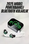 Yeni Nesil Bluetooth Kulaklık Çağrı Cevaplayabilen Dijital Göstergeli Powerbankli-1