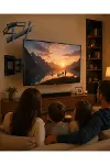 32 55 İnç Ayarlanabilir TV Askı Aparatı Güçlü Duvar Tipi Askı-1