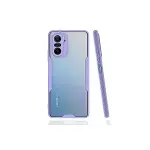 Xiao Poco F3 Kılıf Platin Silikon - Lila-3