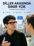 Kameralı Akıllı Gözlük 8 MP Fotoğraf Çeki 1080P Video Kayıt Yapay Zeka Çoklu Dil Çeviri Özellikli-2