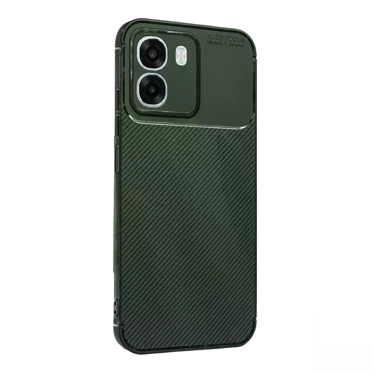 Oppo Oppo A6t 5g Auto Focus Karbon Kapak - Koyu Yeşil