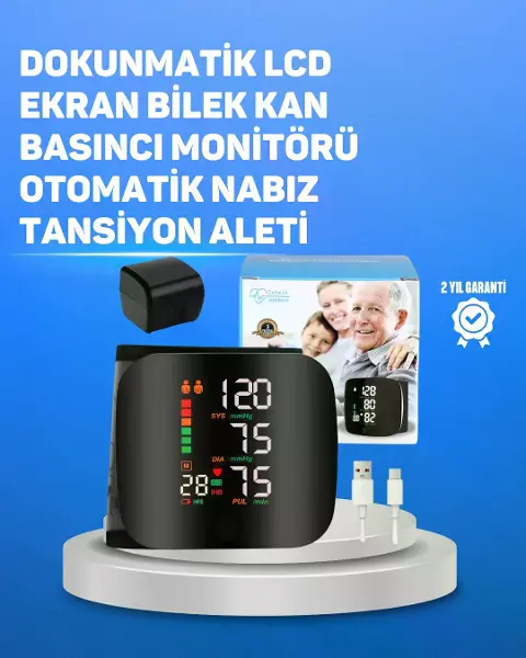 Bilek Tipi Dijital Tansiyon Ölçüm Cihazı