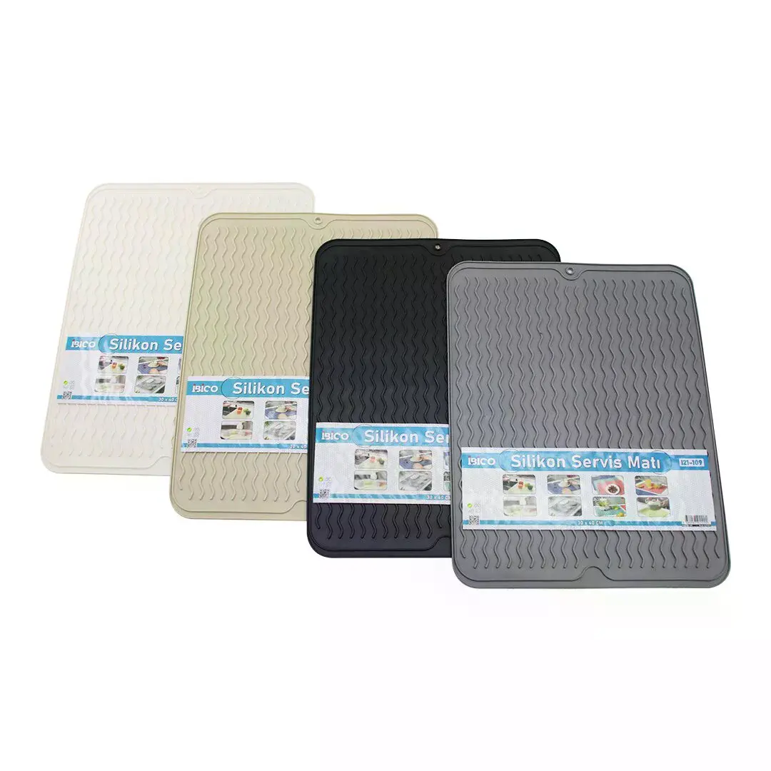 Silikon Çok Amaçlı Servis Matı Amerikan Servis - Bulaşık Altlık - Nihale 30X40CM