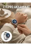 Dayanıklı Kordonlu Şarjlı Akıllı Saat-1
