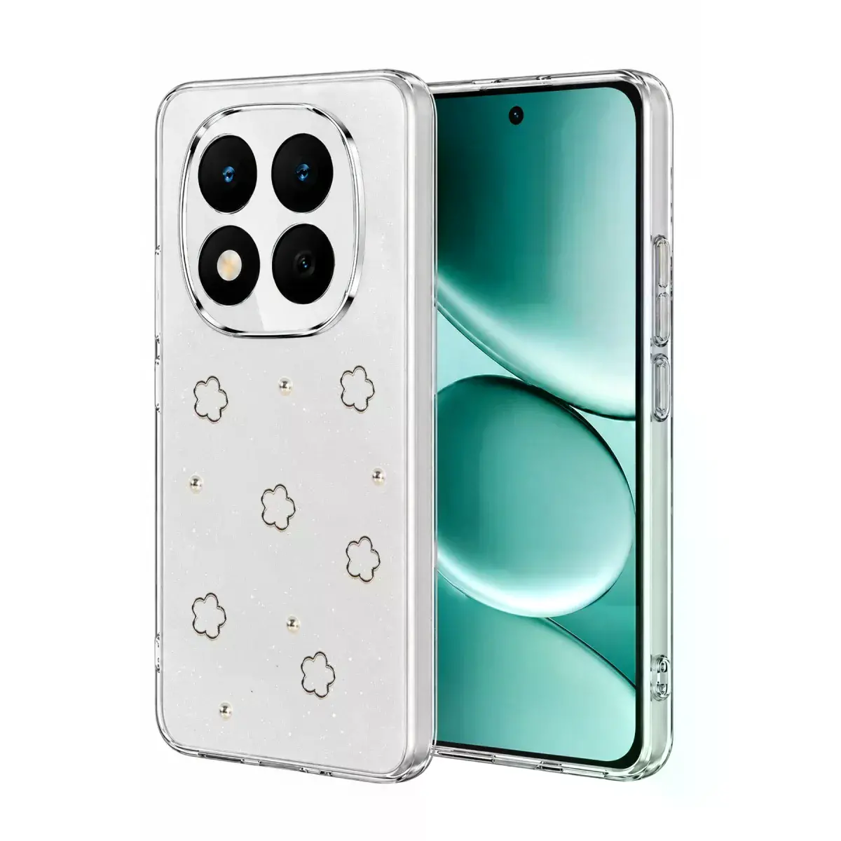 Xiao Red Note 15 4g Fiyonk Desenli Kapak - Desen 2