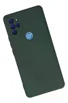 General Mobile GM 21 Pro Kılıf Nano içi Kadife Silikon - Koyu Yeşil-6