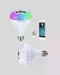 Bluetooth Hoparlörlü LED Ampul – 12W Enerji Tasarruflu-3