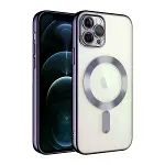 Apple İphone 13 Pro Kılıf Kross Magneticsafe Kapak - Mor-1