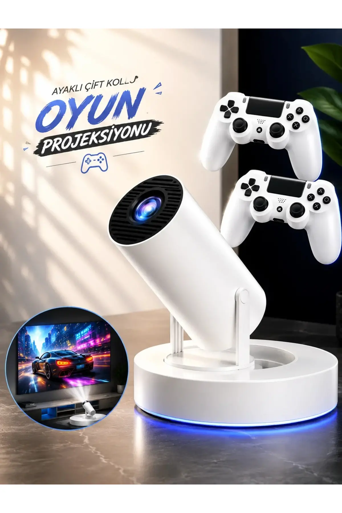 Ayaklı Çift Kollu Oyun Projeksiyonu