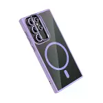 Joko Samsung Galaxy S24 Ultra Rem Lensli Magsafe Standlı Kapak - Lila-3