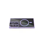Joko Samsung Galaxy S24 Ultra Rem Lensli Magsafe Standlı Kapak - Lila-4