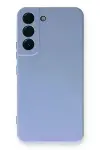 Samsung Galaxy S23 Kılıf Nano içi Kadife Silikon - Lila-5