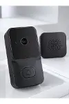Wi-Fi Bağlantılı Akıllı Kapı Zili Telefon Kontrollü HD Güvenlik Sistemi-3