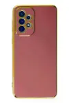 Samsung Galaxy A73 5G Kılıf Volet Silikon - Kırmızı-1