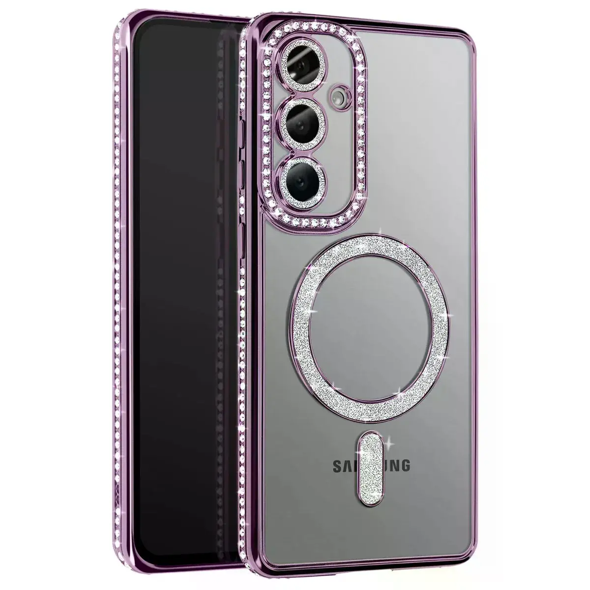 Joko Samsung Galaxy S26 Plus Joke Simli Magneticsafe Kılıf - Derin Mor