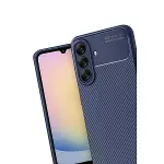 Samsung Galaxy A17 5g Auto Focus Karbon Kapak - Lacivert-5