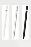 Dokunmatik Stylus Kalem Pen 110 - Gümüş-3