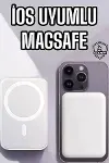 5000 Mah İOS Uyumlu Magsafe Kablosuz Şarj Hızlı Şarj Desteği-2