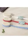 Uzun Saplı Banyo Sırt Fırçası - Lifli-2