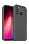 Xiao Red Note 8 Kılıf Viera Silikon - Gri-1