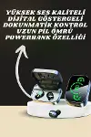 7 Kordonlu Akıllı Saat Ve Aynalı Bluetooth Kulaklık Powerbank Dijital Göstergeli-2