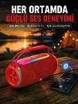 Suya Dayanıklı 20W RGB Hoparlör Bluetooth, USB, SD Kart ve AUX Girişli-2