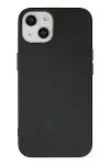 Apple iPhone 14 Plus Kılıf Nano içi Kadife Silikon - Siyah-1