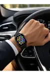 Bluetooth Arama, Akıllı Bildirimler ve Günlük Sağlık Takibi Sunan Şık Tasarımlı Akıllı Saat-7