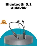 Uzun Pil Ömrü ve Hızlı Şarj Özellikli Bluetooth Kulaklık-2