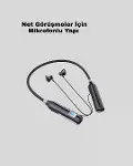Uzun Pil Ömrü ve Hızlı Şarj Özellikli Bluetooth Kulaklık-3