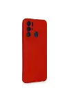 Tecno Pova Neo Kılıf Nano içi Kadife Silikon - Kırmızı-2