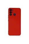 Tecno Pova Neo Kılıf Nano içi Kadife Silikon - Kırmızı-1