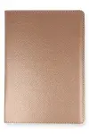 Samsung Galaxy T500 Tab A7 10.4 Kılıf 360 Tablet Deri Kılıf - Rose Gold-3
