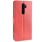 Xiao Red Note 8 Pro Kılıf Trend S Plus Kapaklı Kılıf - Kırmızı-2