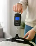 Dijital El Kantarı 50 Kg Hassas LCD Ekranlı Bagaj Tartısı-1