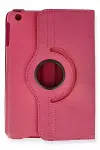 Apple iPad Mini 1 Kılıf 360 Tablet Deri Kılıf - Pembe-2