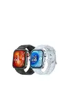 Huawei Fit 4 Nova Silikon Kordon (saat Değildir) - Gri-3
