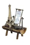 Paris Eyfel Kulesi Hediyelik Eyfel Retro Kum Saati Dekoratif Eşya Yeni Nesil-5